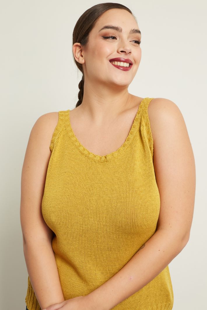 Top in maglia Fashion Market