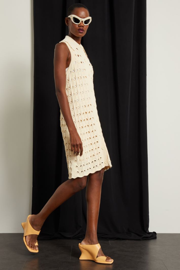 Abito in maglia traforata Fashion Market
