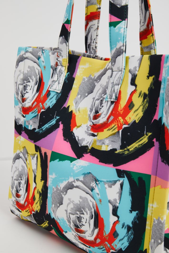 Shopper in jersey compatto Fashion Market