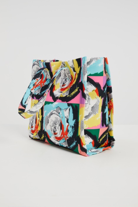 Shopper in jersey compatto Fashion Market