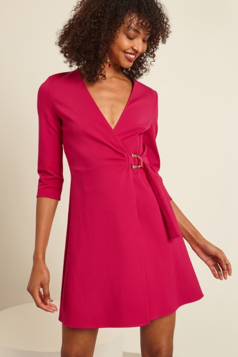 Abito a portafoglio con fibbia Fashion Market