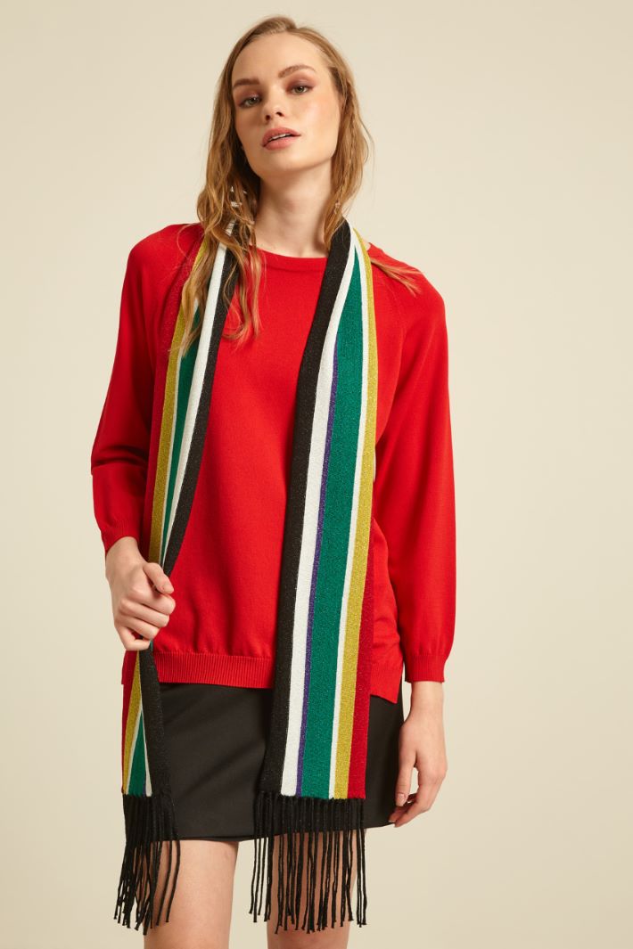 Sciarpa in filato lurex Fashion Market