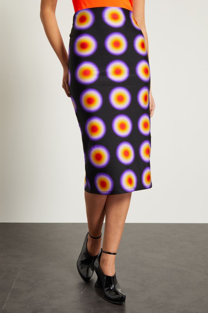 Gonna a tubo stampata Fashion Market