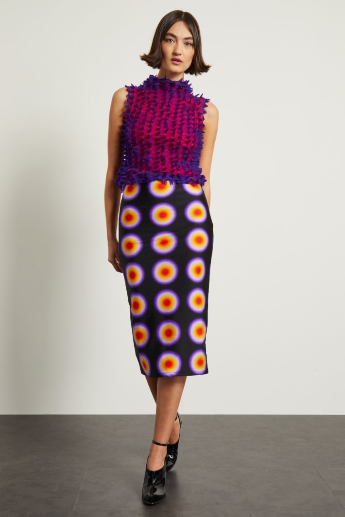 Gonna a tubo stampata Fashion Market