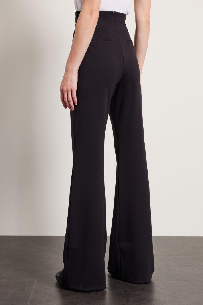 Pantaloni a palazzo in jersey Fashion Market