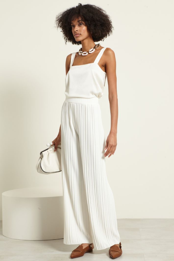 Pantaloni plissettati Fashion Market