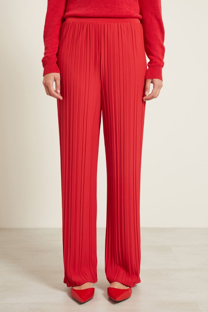 Pantaloni plissettati Fashion Market