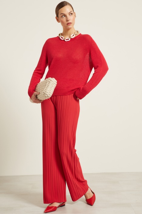 Pantaloni plissettati Fashion Market