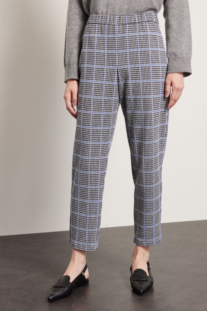 Pantaloni in jersey jacquard Fashion Market