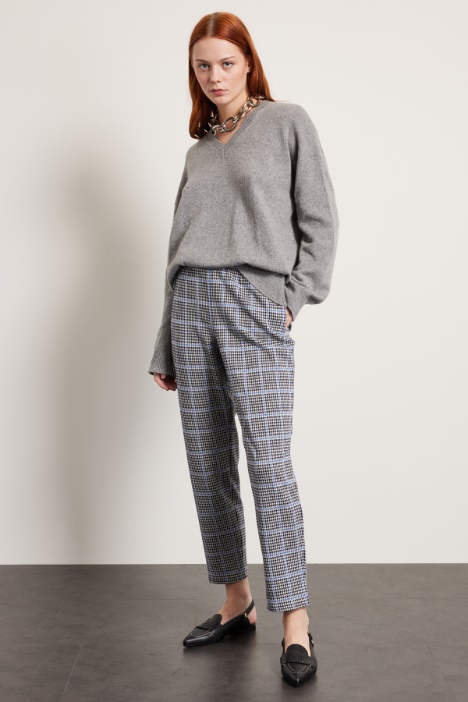 Pantaloni in jersey jacquard Fashion Market