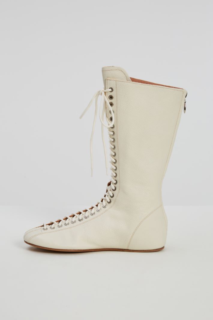 Stivali con lacci Fashion Market