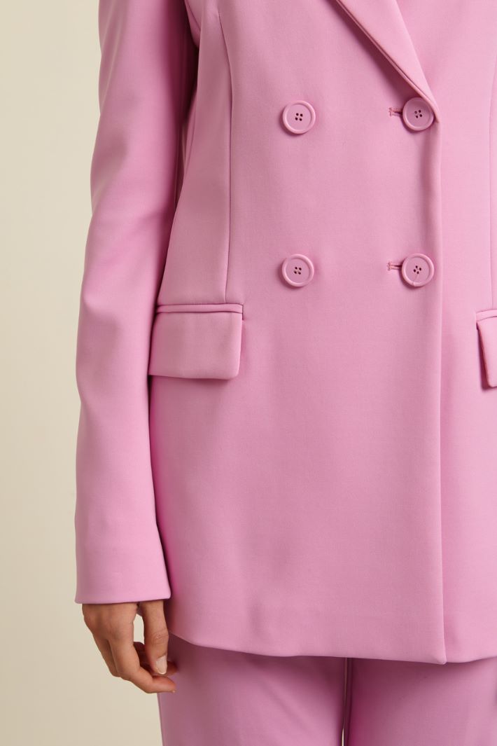 Blazer doppiopetto in jersey Fashion Market