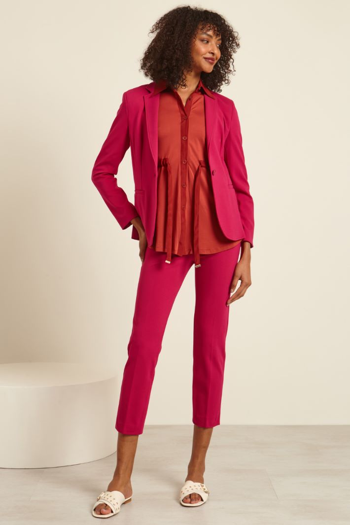 Blazer slim in jersey Fashion Market