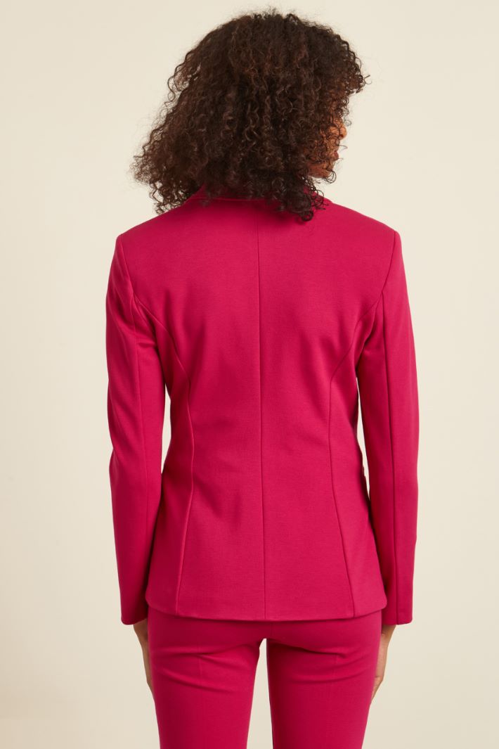 Blazer slim in jersey Fashion Market