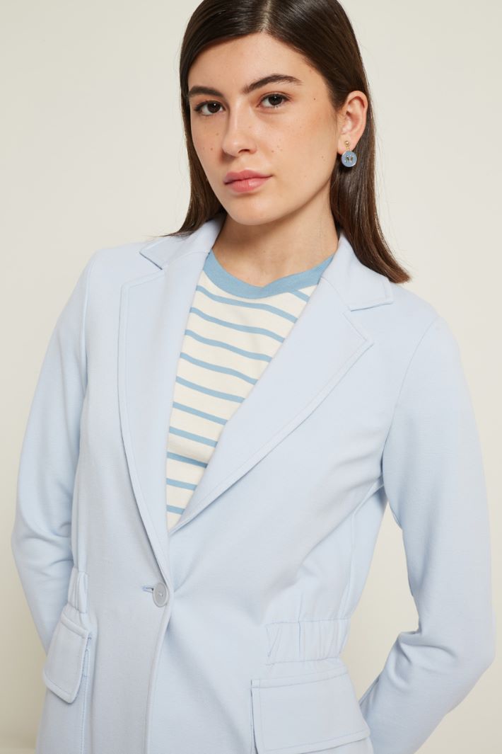 Blazer con elastico in vita Fashion Market