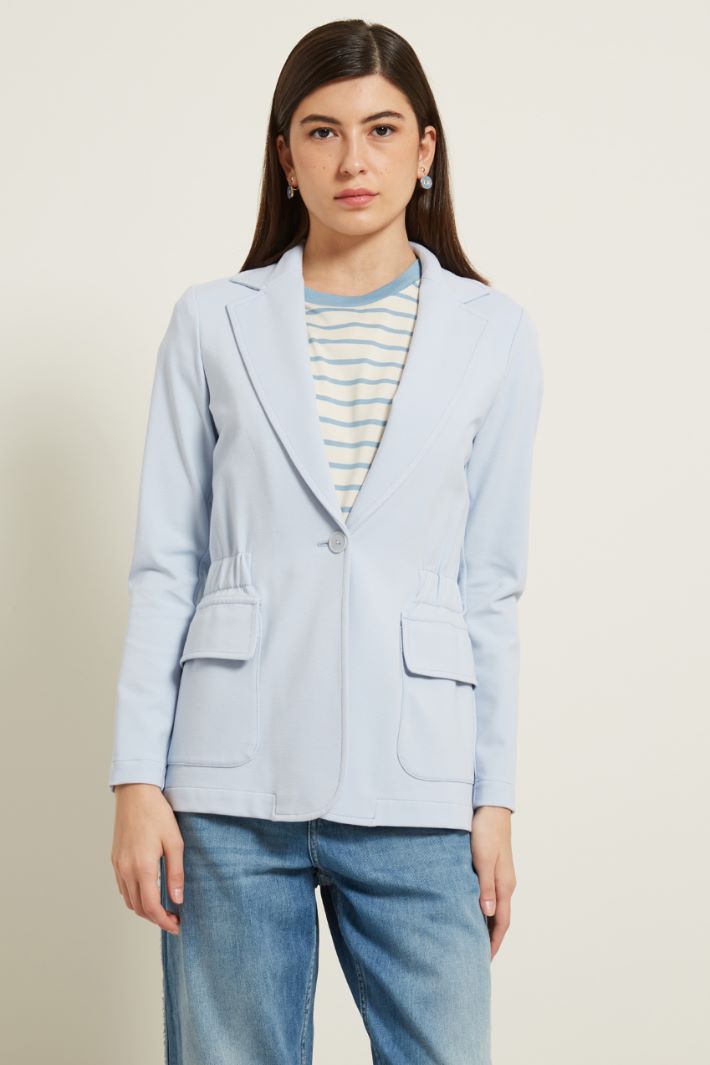 Blazer con elastico in vita Fashion Market