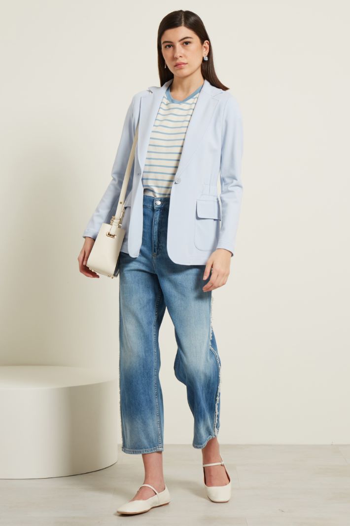 Blazer con elastico in vita Fashion Market