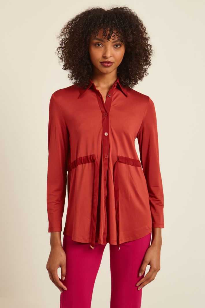 Casacca in jersey con coulisse Fashion Market