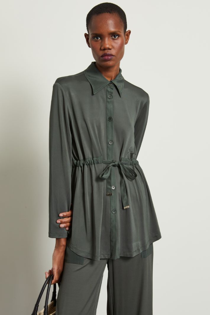 Casacca in jersey con coulisse Fashion Market