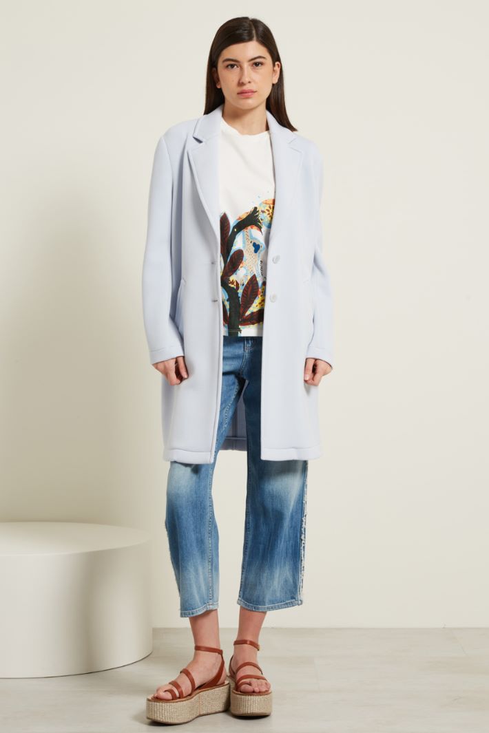 Cappotto con tasche oblique Fashion Market