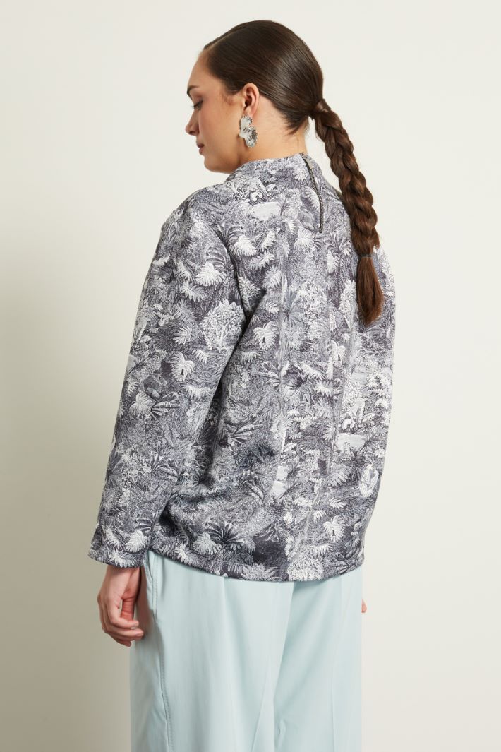 Felpa in jersey stampato Fashion Market Felpa in jersey stampato Fashion Market