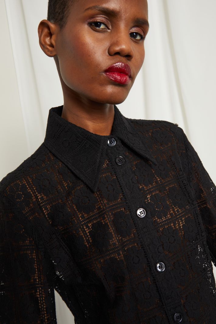 Camicia in pizzo Fashion Market Camicia in pizzo Fashion Market