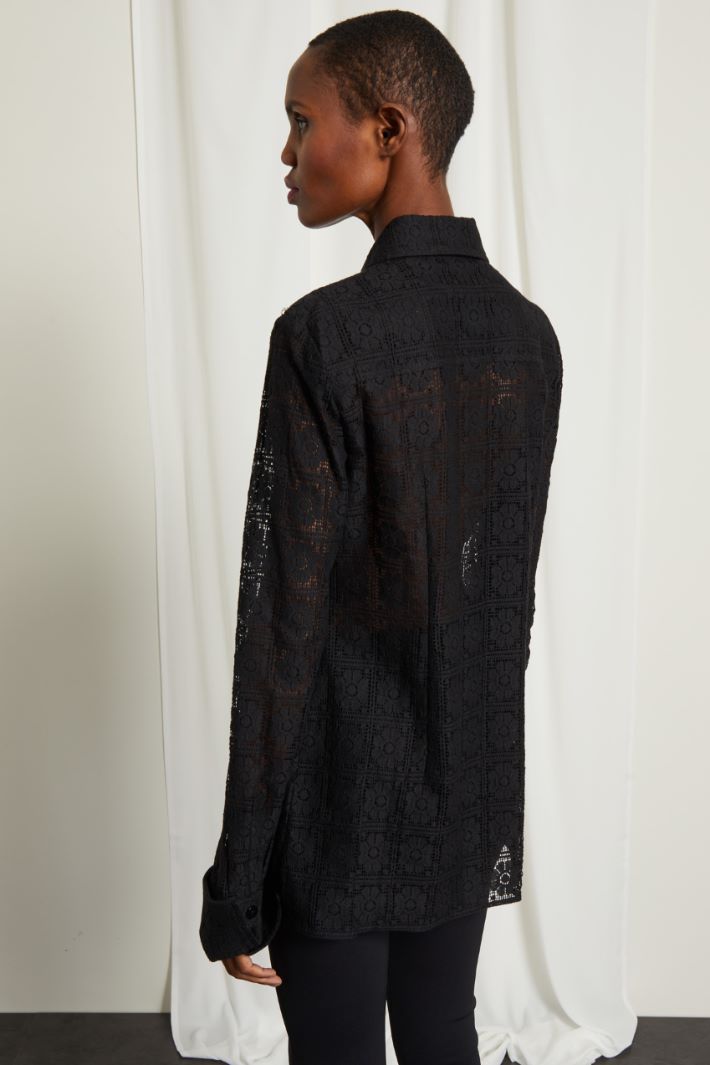 Camicia in pizzo Fashion Market Camicia in pizzo Fashion Market