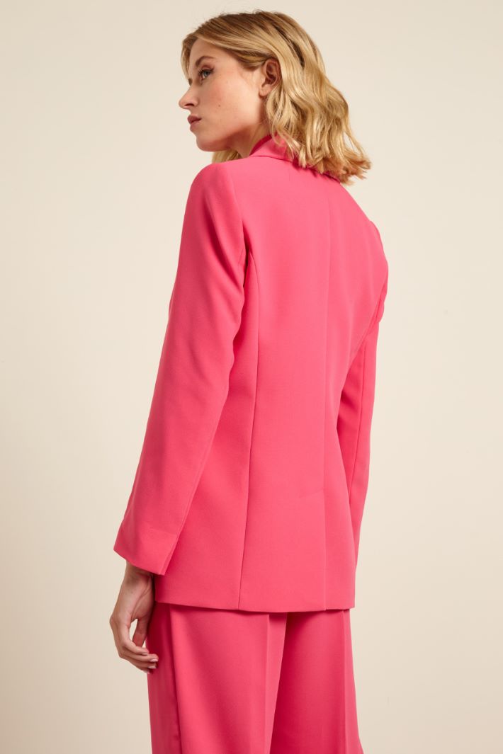 Blazer in enver satin Fashion Market