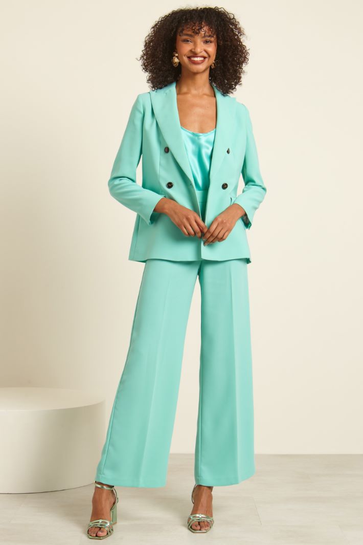 Blazer in enver satin Fashion Market