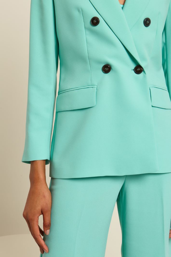 Blazer in enver satin Fashion Market