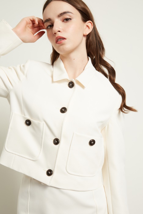 Giacca con tasche applicate  Fashion Market