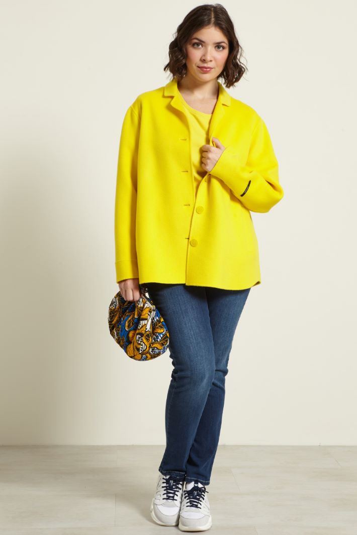 Giaccone con tasche a filetto Fashion Market