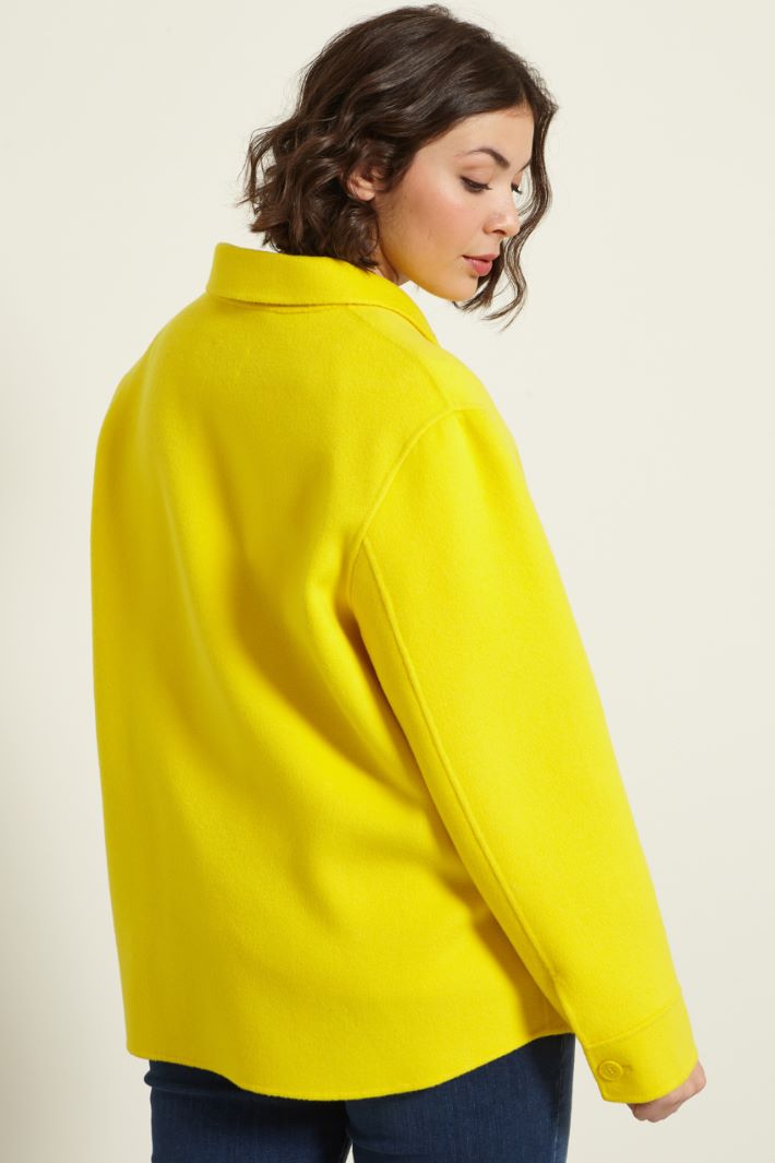 Giaccone con tasche a filetto Fashion Market