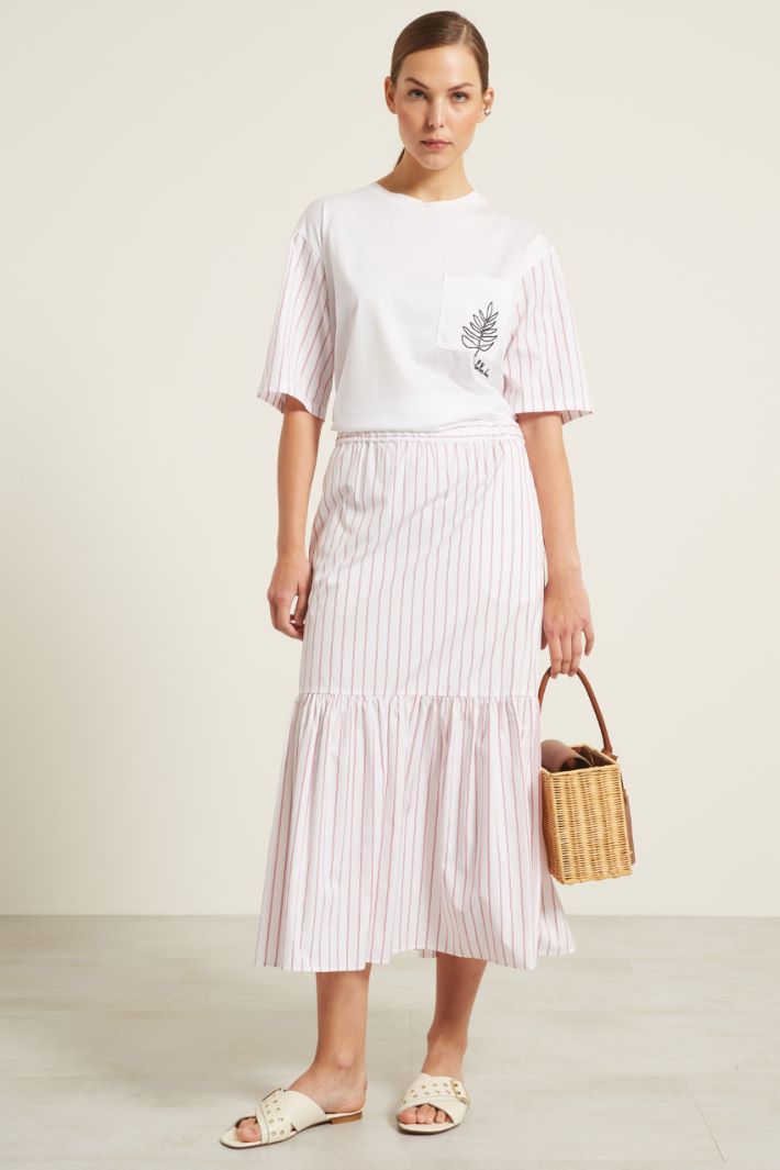 Gonna con balza Fashion Market