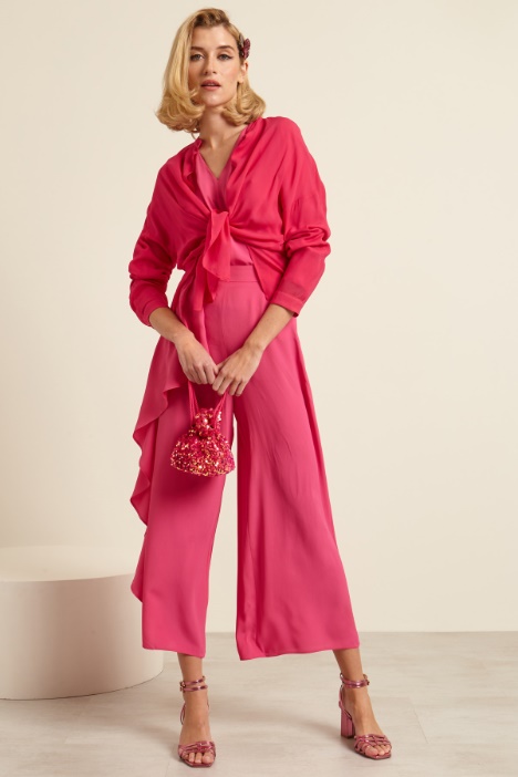 Blusa con spacchi laterali Fashion Market