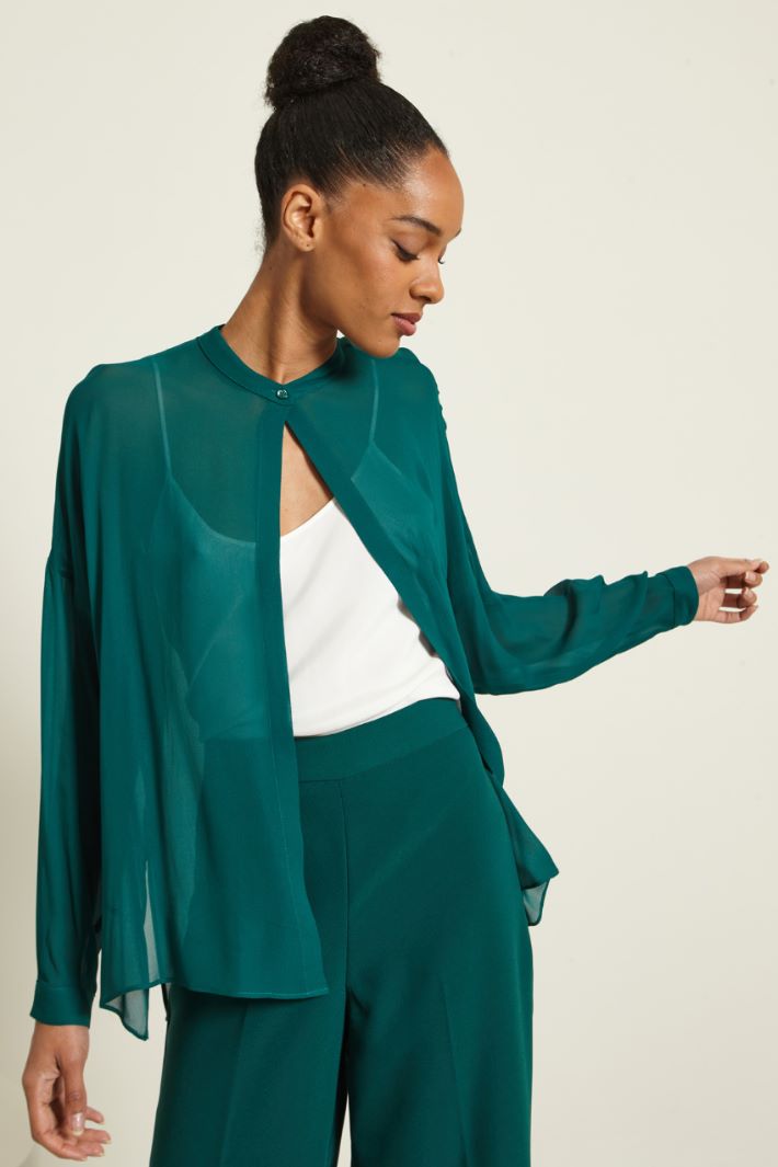 Blusa con spacchi laterali Fashion Market