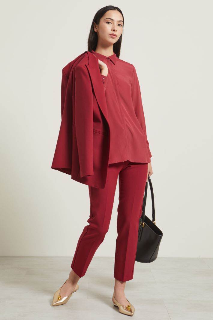 Camicia in crêpe de chine Fashion Market