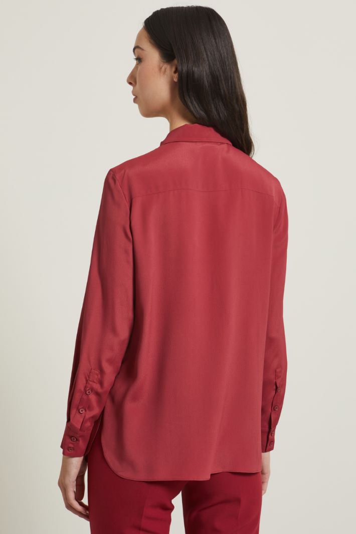 Camicia in crêpe de chine Fashion Market