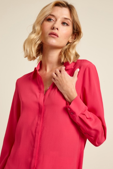 Camicia in crêpe de chine Fashion Market