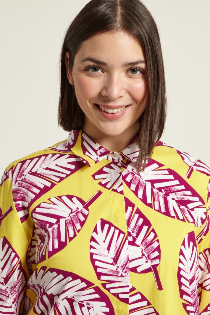 Camicia con maniche tre quarti Fashion Market