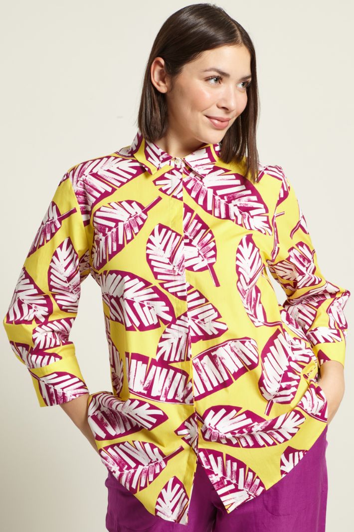 Camicia con maniche tre quarti Fashion Market