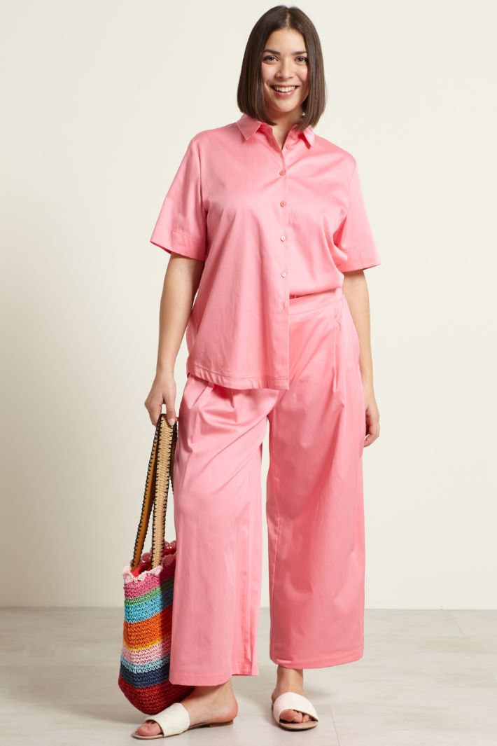 Camicia con maniche corte Fashion Market