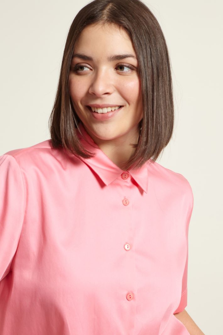 Camicia con maniche corte Fashion Market