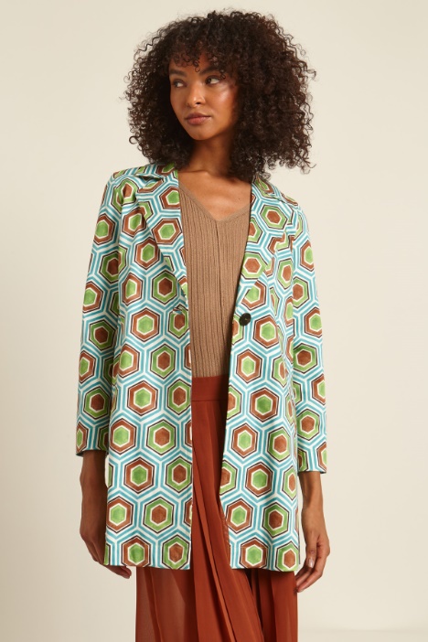 Soprabito stampato Fashion Market