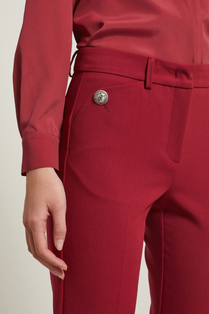 Pantaloni con bottoni Fashion Market