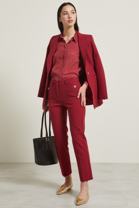 Pantaloni con bottoni Fashion Market