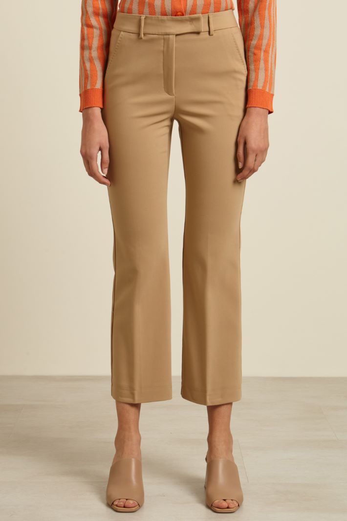 Pantaloni con passanti in vita Fashion Market