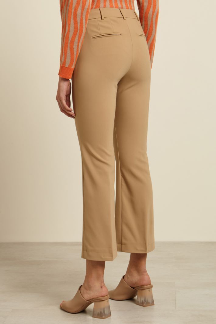 Pantaloni con passanti in vita Fashion Market