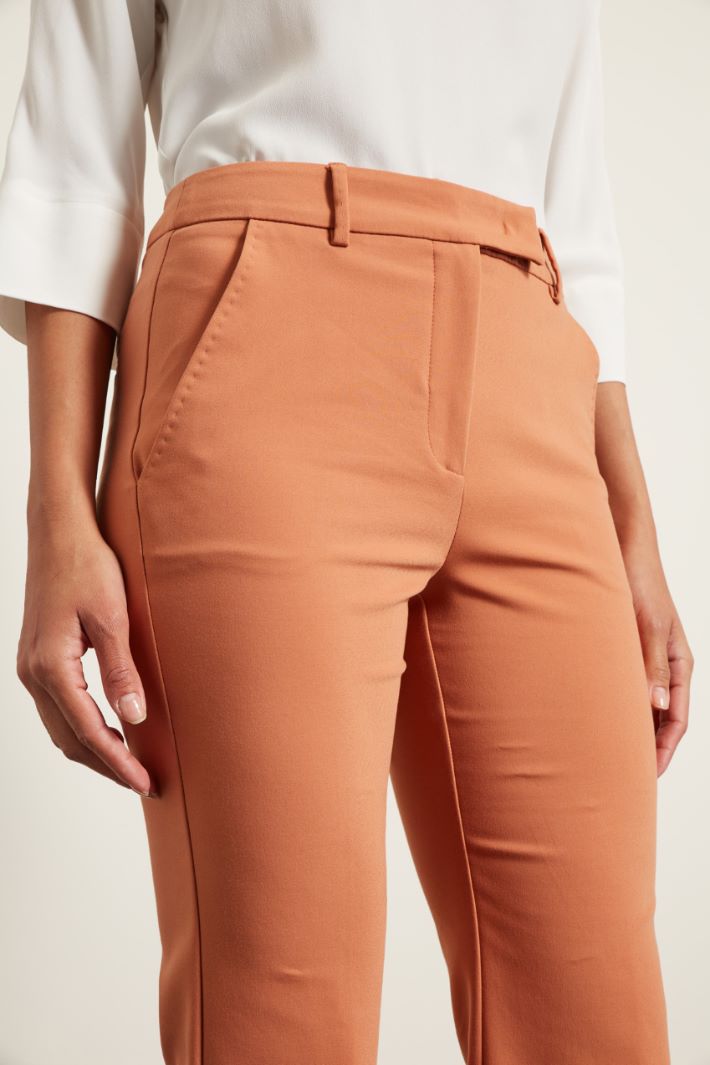 Pantaloni con passanti in vita Fashion Market