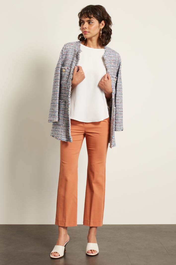 Pantaloni con passanti in vita Fashion Market